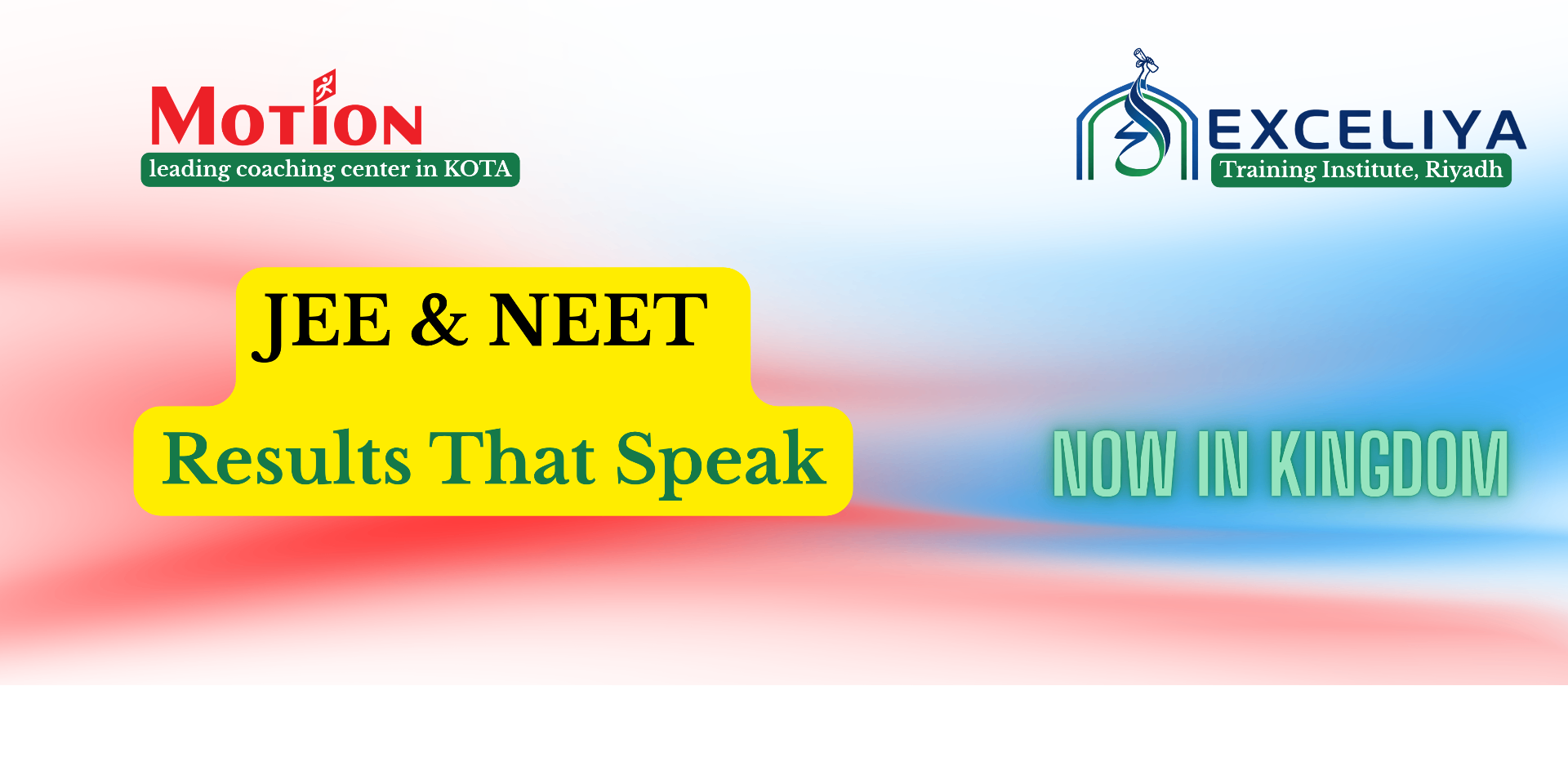 Motion Education - JEE/NEET Coaching in Saudi Arabia | Exceliya